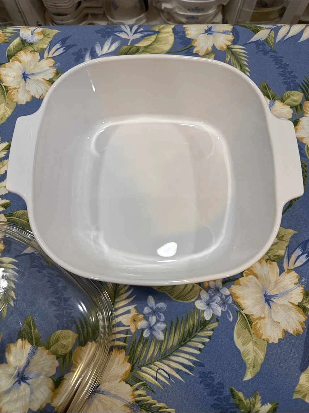 Corningware floral bouquet